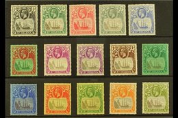 1922-37  Multi Script CA Watermark Set To 10s, SG 97/112, Mint (15 Stamps) For More Images, Please Visit Http://www.sand - St. Helena