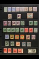 1891-1952 MINT SELECTION  Presented On Stock Pages. Includes QV Ranges To 1s, KEVII Ranges To 1s, KGV To 2s6d Both Water - St.Lucia (...-1978)