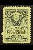 1907-10  15c Slate Type II, SG 54a (Sass 50), Fine Mint. For More Images, Please Visit Http://www.sandafayre.com/itemdet - Andere & Zonder Classificatie