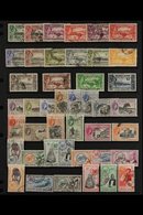 1938-61 USED SETS  A Trio Of Used Sets That Includes The 1938-44 Set, 1956-61 Set Plus 3d Perf Variant & 1961 Independen - Sierra Leone (...-1960)