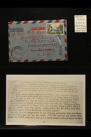 1957  (29 June, 10 July, 3 Dec) Rare Trio Of Australian Territorial 'formular' Air Letters From Seventh Day Adventist Mi - Salomonen (...-1978)