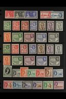 1937-1958 MINT SETS.  A Delightful Group Of Complete Mint Sets With The 1938 "Side Facing" Set, 1942 "Front Facing" Set  - Somaliland (Protectoraat ...-1959)