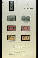 1926-7 DEFINITIVES  FINE MINT & USED COLLECTION - Includes London Printing Mint Set & Pretoria Printing Used Set, All Va - Non Classés