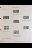 1930-52 AWESOME FINE USED COLLECTION  Principally A KGVI Collection, Neatly Written Up In An Album, We See Definitives I - Unclassified