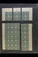 1937-47  Specialised Group Of HALFPENNY Issues, Mostly In Large Multiples With Arrow Margins (aiding Identification), We - Ohne Zuordnung