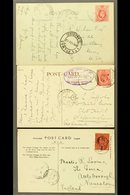 1908 - 1913  Selection Of Ed VII And Geo V Covers And Cards To UK And US Destinations From A Range Of Towns And Villages - Nigeria (...-1960)