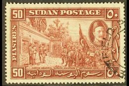 1935  50pi Red Brown "General Gordon", SG 67, Very Fine Cds Used For More Images, Please Visit Http://www.sandafayre.com - Sudan (...-1951)