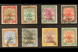 ARMY SERVICE STAMPS  1913-22 "AS" Punctured Set To 5p, SG A17/A24, Very Fine Used, Cat £130+ (8 Stamps) For More Images, - Soedan (...-1951)