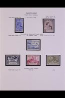 1937-51 COMPLETE KGVI FINE MINT COLLECTION  A Complete Basic Run For Period (Coronation To UPU) Presented In Mounts On A - Swaziland (...-1967)