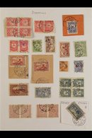 TURKISH ISSUES USED IN  1860's-1910's Interesting Collection Of Fine Used Turkish Stamps Showing Various Postmarks Of DA - Syrien