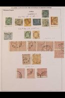 TURKEY USED IN SYRIA  1860's-1890's Used Collection Of Stamps Selected For Nice Postmarks, All Identified, Mostly Variou - Andere & Zonder Classificatie