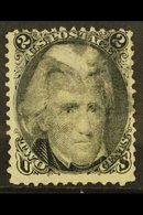 1867  2c Black, E Grill, Perf.12, Scott 87, Fine Used. For More Images, Please Visit Http://www.sandafayre.com/itemdetai - Other & Unclassified
