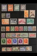 1944 - 1963 COMPLETE, VERY FINE USED  Collection From The 1944 Bicentenary Set To The 1963 FFH Issue, SG 327 - 389, Very - Zanzibar (...-1963)