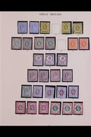 1902-10 DE LA RUE SHADES VERY FINE MINT  Collection To 1s Covering Most (SG Commonwealth Catalogue) Listed Shades (betwe - Non Classificati