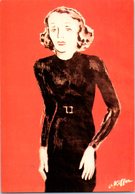 Edith Piaf - Célébrité - Illustrateur KIFFER Charles - Affiche Commandée Par Raymond Asso (cpm) - Singers & Musicians