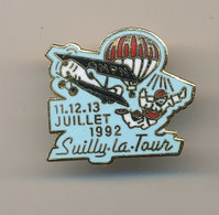 SUILLY LA TOUR - Parachutting