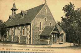 62....pas De Calais........le Touquet....l'eglise Anglaise - Le Touquet