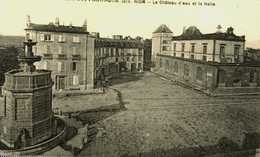 63...puy De Dome..riom....le Chateau D'eau Et La Halle - Riom