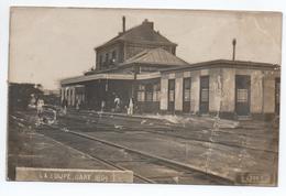 LA LOUPE (28) - LA GARE - CARTE PHOTO - La Loupe