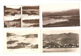 FOUR THE KYLES OF BUTE AREA SCOTLAND  POSTCARDS ALL UNUSED - Bute
