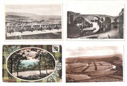 FOUR STIRLING SCOTLAND POSTCARDS - Stirlingshire