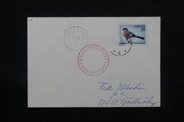 SUÈDE - Enveloppe Transportée Par Hélicoptère En 1970 - L 27981 - Covers & Documents