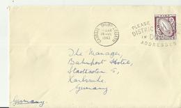 Irland Cv 1962 - Briefe U. Dokumente
