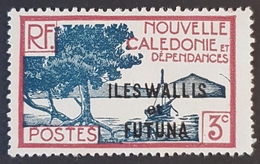 1939 New Caledonia Postage Stamps Overprinted "Iles Wallis Et Fortuna", Republique Française, *,**, Or Used - Usados