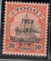 TOGO.1914.COLONIE ALLEMANDE.Occupation Française.MICHEL N°5.NEUF.19D66 - Togo