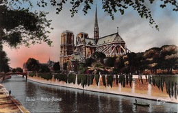 Carte Postale PARIS (75) Cathédrale Notre-Dame 1163-1260 Flèche Tombée Le 15-04-2019 -Eglise-Religion - Eglises