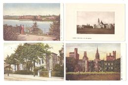 FOUR CARDIFF GLAMORGAN GLAMORGANSHIRE POSTCARDS - Glamorgan