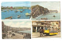 FOUR ISLE OF MAN POSTCARDS - Isola Di Man (dell'uomo)