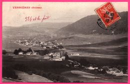 Suisse - Verrières - Vue Générale - Vallée - Edit. F. MOREL - 1912 - Edité Sous Les Auspices Du Syndicat D'Initiative - Les Verrières