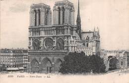 Carte Postale PARIS (75) Cathédrale Notre-Dame 1163-1260 Flèche Tombée Le 15-04-2019 -Eglise-Religion - Kerken