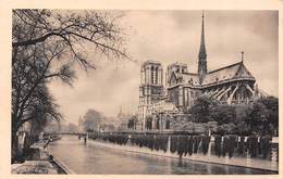 Carte Postale PARIS (75) Cathédrale Notre-Dame 1163-1260 Flèche Tombée Le 15-04-2019 -Eglise-Religion - Kerken