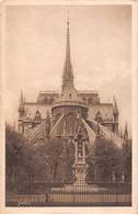 Carte Postale PARIS (75) Cathédrale Notre-Dame 1163-1260 Flèche Tombée 15-04-2019-Religion-Eglise - Churches