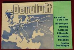 Dépliant Deruluft Airways - Werbung