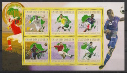 Comores - 2010 - N°Yv. 1987 à 1992 - Football - Neuf Luxe ** / MNH / Postfrisch - Coppa Delle Nazioni Africane