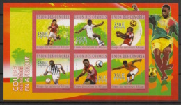 Comores - 2010 - N°Yv. 2059 à 2064 - Football WM 2010 - Non Dentelé / Imperf. - Neuf Luxe ** / MNH / Postfrisch - 2010 – South Africa