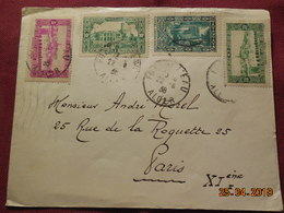 Lettre De 1938 à Destination De Paris - Storia Postale