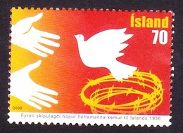 Iceland 2006 50th Anniversary Of The First Refugees To Iceland - Used Stamps