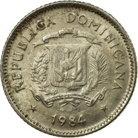 Monnaie, Dominican Republic, 10 Centavos, 1984, Dominican Republic Mint, Mexico - Dominicana