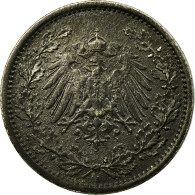 Monnaie, GERMANY - EMPIRE, 1/2 Mark, 1915, Berlin, TTB, Argent, KM:17 - 1/2 Mark