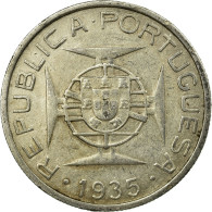 Monnaie, Mozambique, 5 Escudos, 1935, TTB, Argent, KM:62 - Mozambique