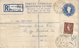 UK 1959 FPO 986 British Military Hospital Hostert BFPO 40 BOAR Forces Registered Cover - Militaria