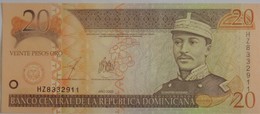 Billet De Le République Dominicaine De 20 Pesos Oro 2003 Pick 166 Neuf/UNC - Dominikanische Rep.