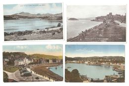 FOUR OBAN AREA ARGYLL ARGYLLSHIRE SCOTLAND POSTCARDS - Argyllshire