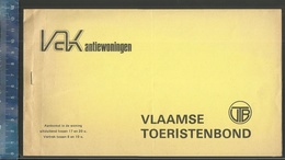 VTB VLAAMSE TOERISTENBOND VAKANTIEWONINGEN - REISKONTRAKT APP BOLLENDORF + NOTA EINDAFREKENING TER PLAATSE - Sports & Tourism