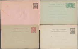 Guinée Française. Petit Lot De 4 Entiers Postaux - Lettres & Documents