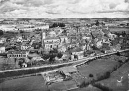 32-SAINT-PUY- VUE GENERALE L'EGLISE ET LA MAIRIE VUE DU CIEL - Autres & Non Classés